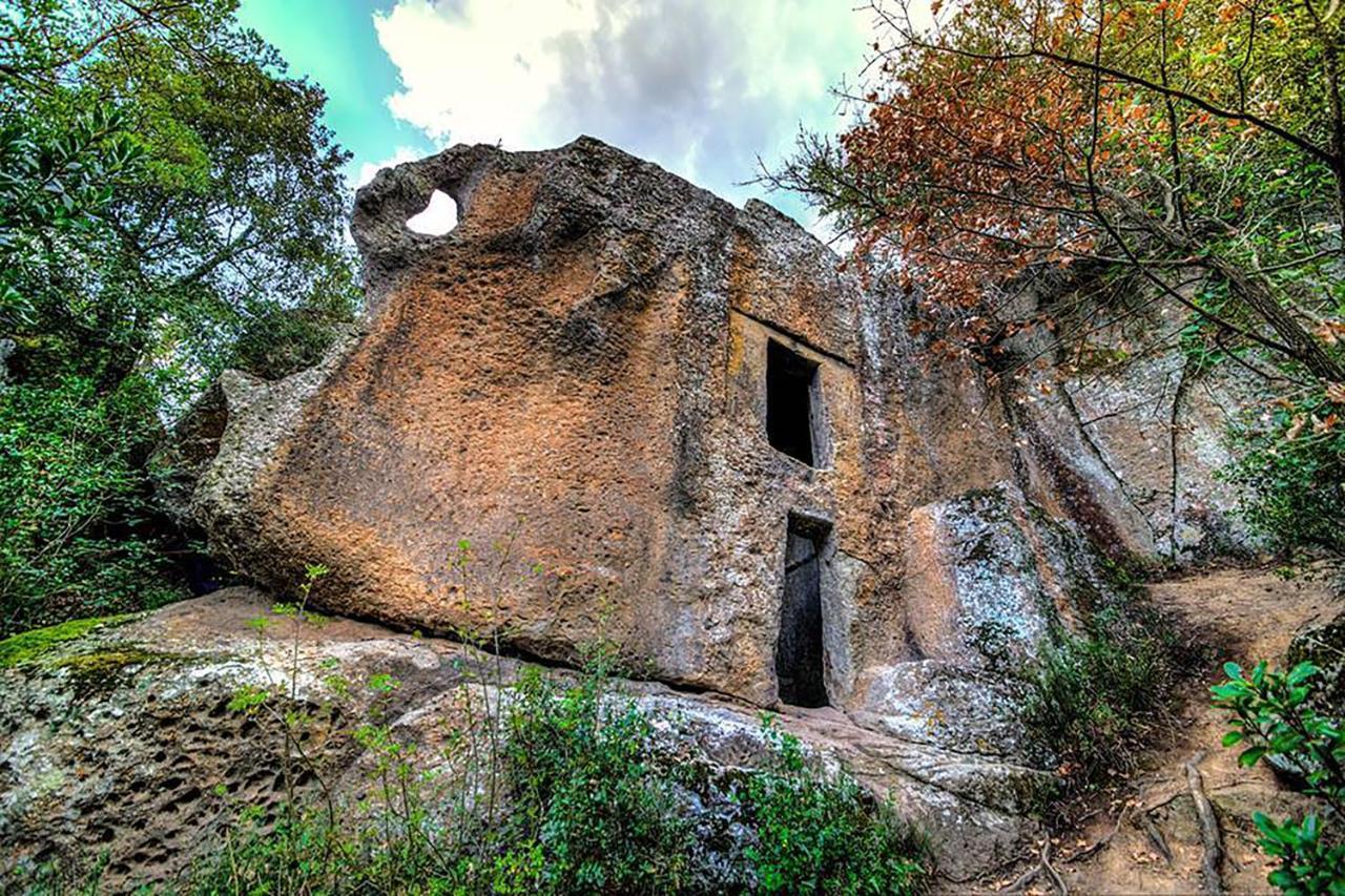 Hotel La Casa Di Augusto Bomarzo Exterior foto